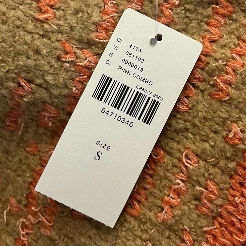 Anthropologie Pilcro Women's Rugby Tunic
Sweater Orange Tan Knit‎ Long - Picture 13 of 15